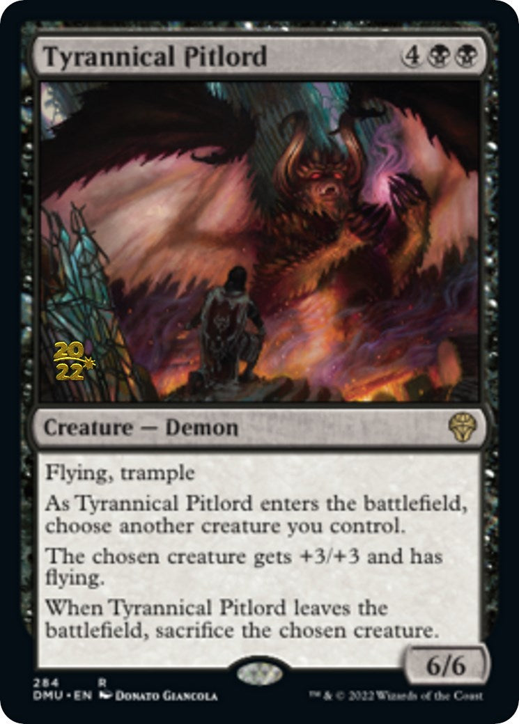 Tyrannical Pitlord [Dominaria United Prerelease Promos] | Clutch Gaming