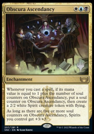 Obscura Ascendancy (Promo Pack) [Streets of New Capenna Promos] | Clutch Gaming