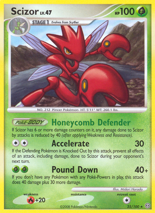 Scizor (25/100) [Diamond & Pearl: Stormfront] | Clutch Gaming