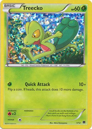 Treecko (1/12) [McDonald's Promos: 2015 Collection] | Clutch Gaming