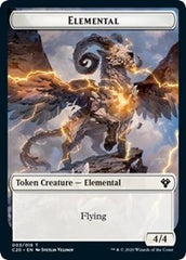 Elemental (003) // Soldier Double-Sided Token [Commander 2020 Tokens] | Clutch Gaming