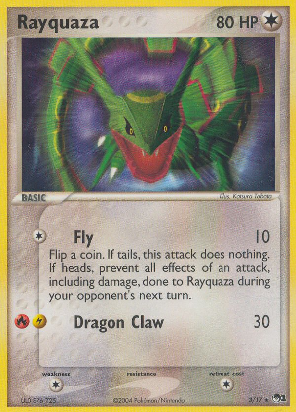 Rayquaza (3/17) [POP Series 1] | Clutch Gaming