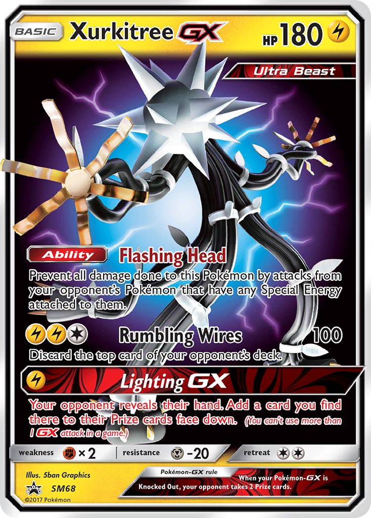 Xurkitree GX (SM68) [Sun & Moon: Black Star Promos] | Clutch Gaming