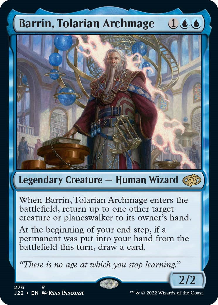 Barrin, Tolarian Archmage [Jumpstart 2022] | Clutch Gaming