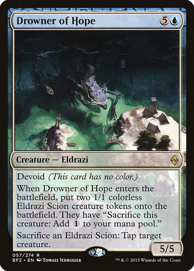 Drowner of Hope [Battle for Zendikar] | Clutch Gaming