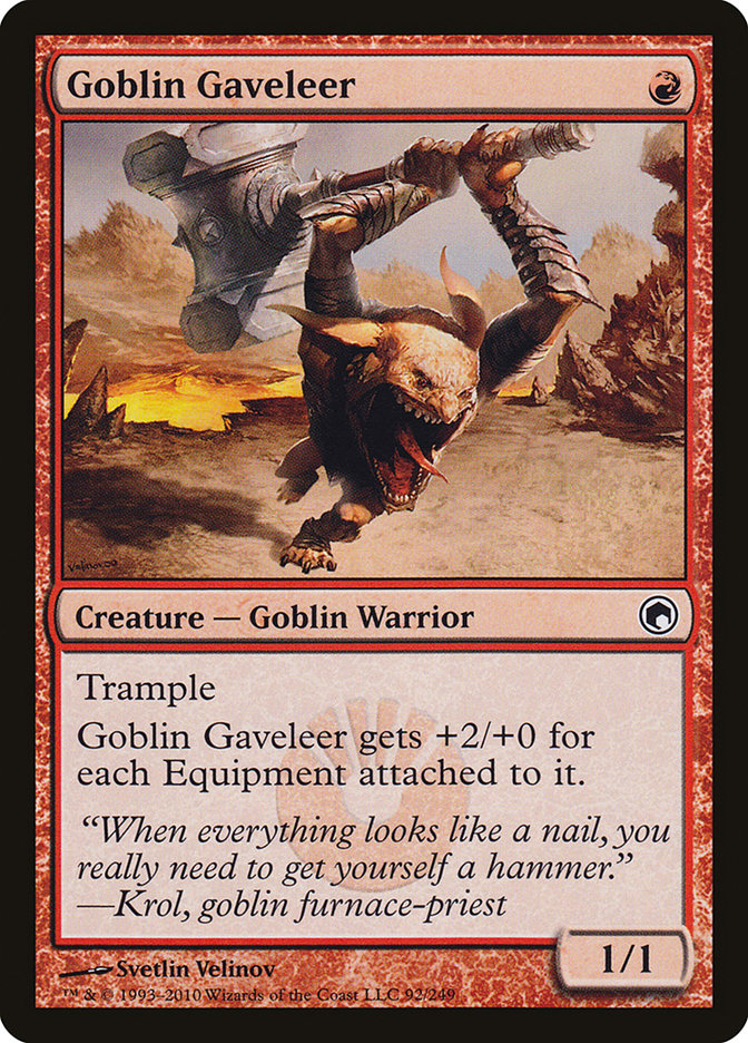 Goblin Gaveleer [Scars of Mirrodin] | Clutch Gaming