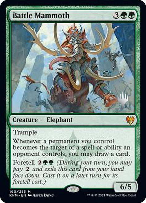 Battle Mammoth (Promo Pack) [Kaldheim Promos] | Clutch Gaming