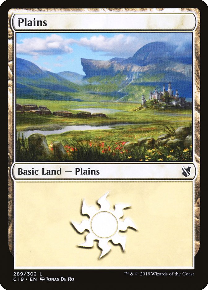 Plains (289) [Commander 2019] | Clutch Gaming