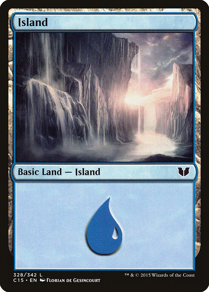 Island (328) [Commander 2015] | Clutch Gaming