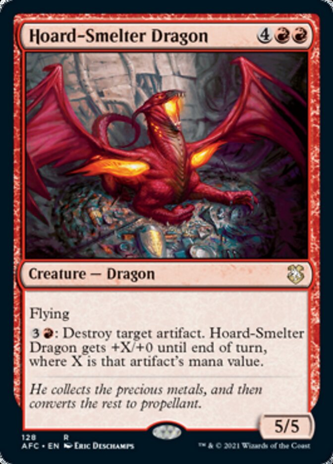 Hoard-Smelter Dragon [Dungeons & Dragons: Adventures in the Forgotten Realms Commander] | Clutch Gaming