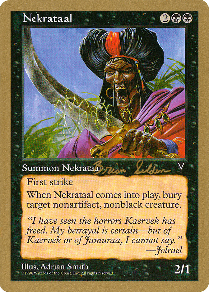 Nekrataal (Brian Selden) [World Championship Decks 1998] | Clutch Gaming