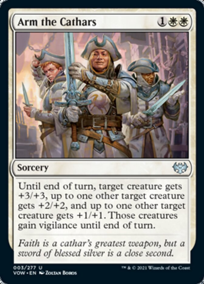 Arm the Cathars [Innistrad: Crimson Vow] | Clutch Gaming