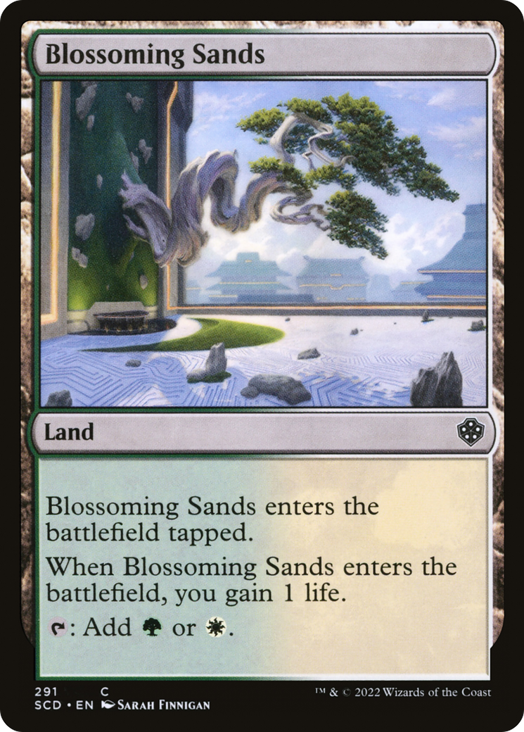 Blossoming Sands [Starter Commander Decks] | Clutch Gaming