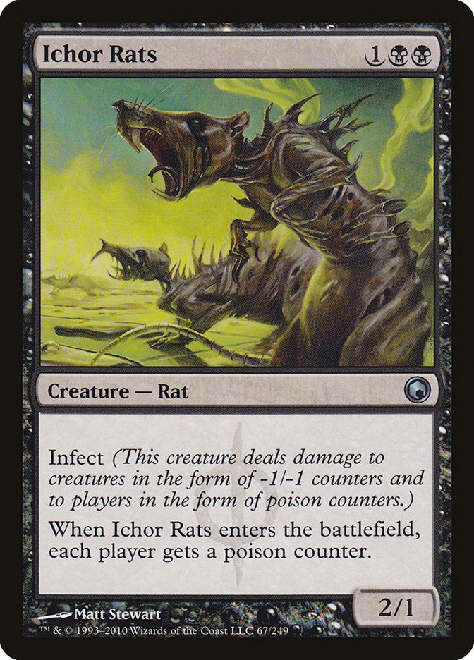 Ichor Rats [Scars of Mirrodin] | Clutch Gaming