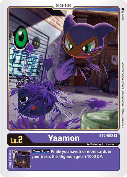 Yaamon [BT2-008] [Release Special Booster Ver.1.0] | Clutch Gaming