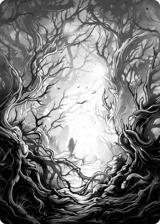 Forest 1 Art Card [Innistrad: Midnight Hunt Art Series] | Clutch Gaming