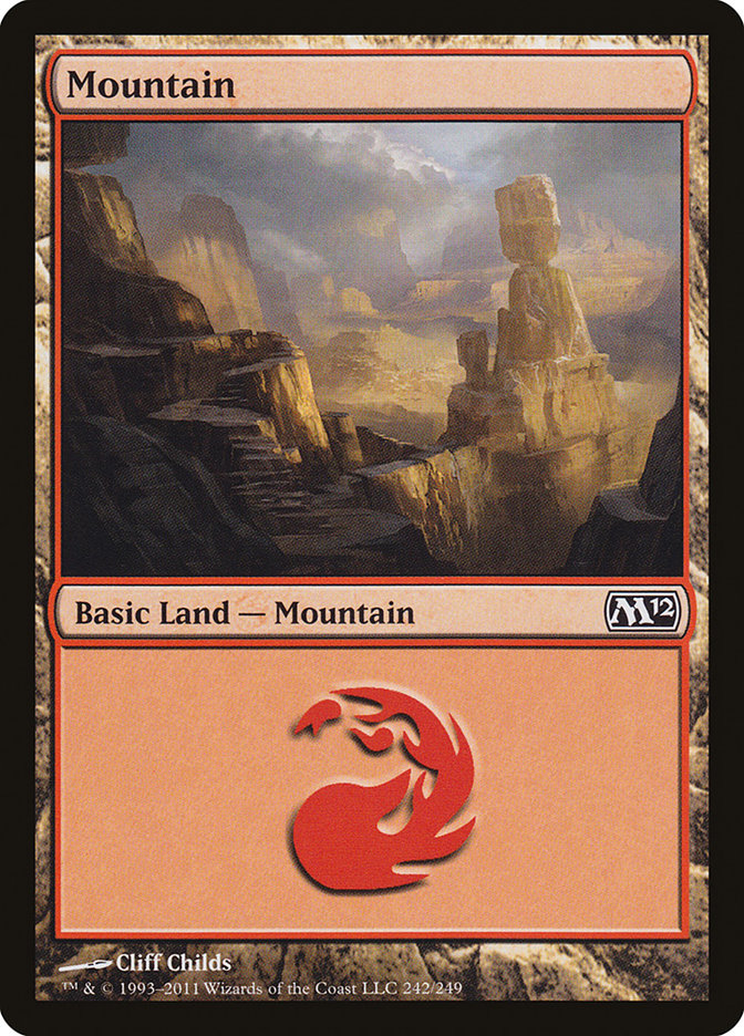 Mountain (242) [Magic 2012] | Clutch Gaming