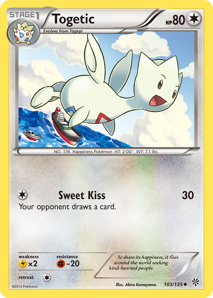 Togetic (103/135) [Black & White: Plasma Storm] | Clutch Gaming