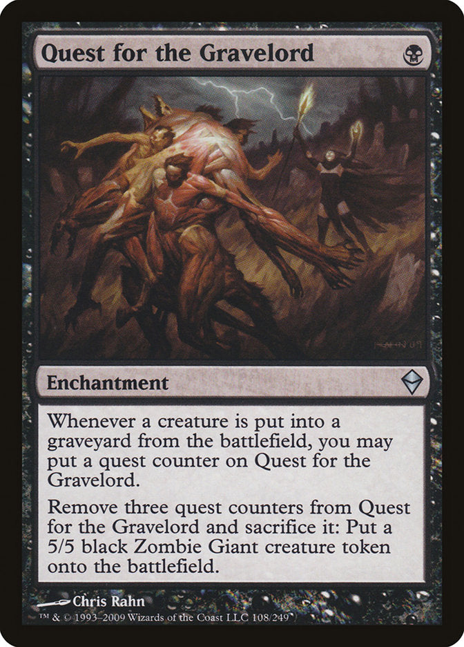 Quest for the Gravelord [Zendikar] | Clutch Gaming