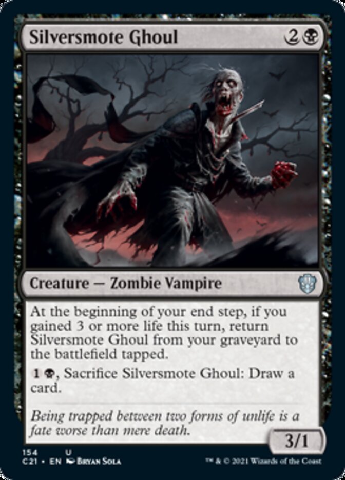 Silversmote Ghoul [Commander 2021] | Clutch Gaming