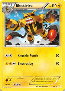 Electivire (25/30) [XY: Trainer Kit 3 - Pikachu Libre] | Clutch Gaming