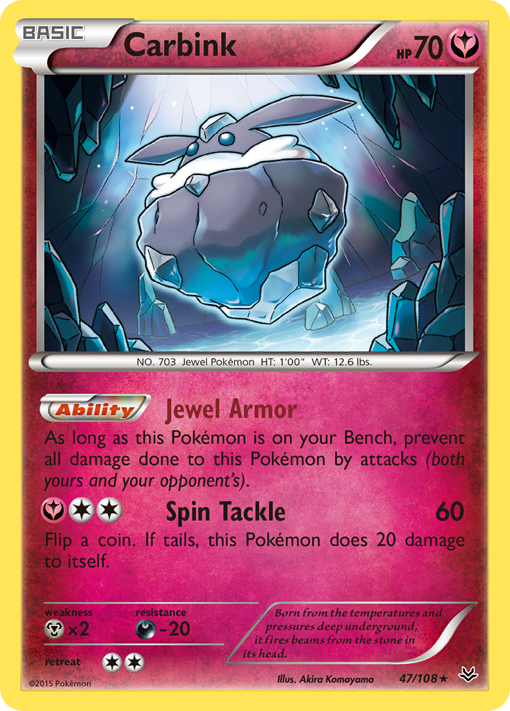 Carbink (47/108) [XY: Roaring Skies] | Clutch Gaming