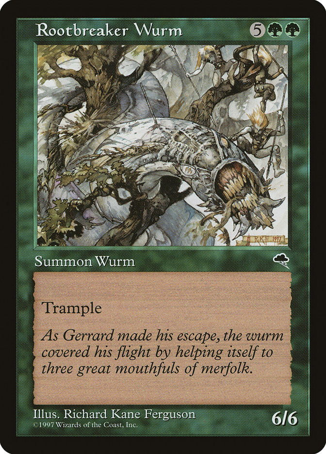 Rootbreaker Wurm [Tempest] | Clutch Gaming