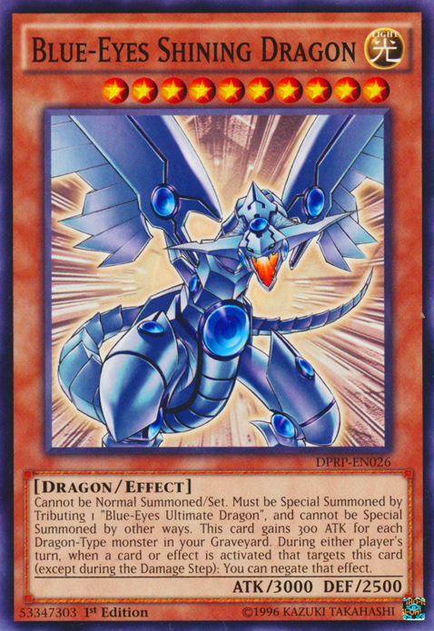 Blue-Eyes Shining Dragon [DPRP-EN026] Common | Clutch Gaming