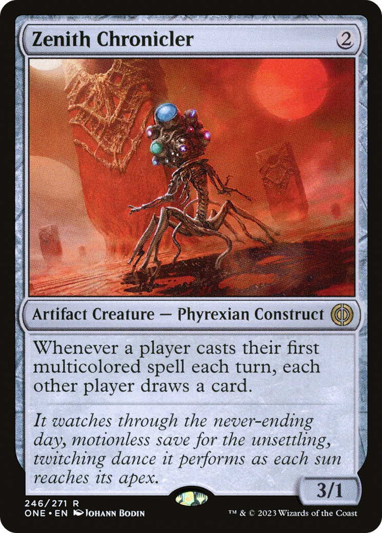 Zenith Chronicler [Phyrexia: All Will Be One] | Clutch Gaming