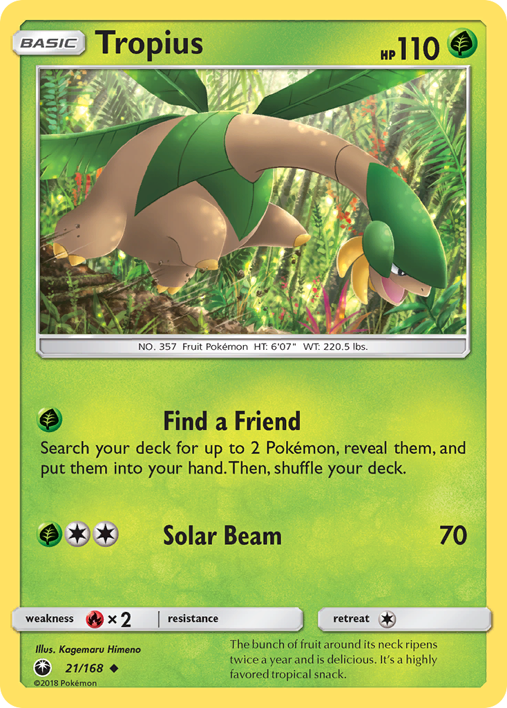 Tropius (21/168) [Sun & Moon: Celestial Storm] | Clutch Gaming