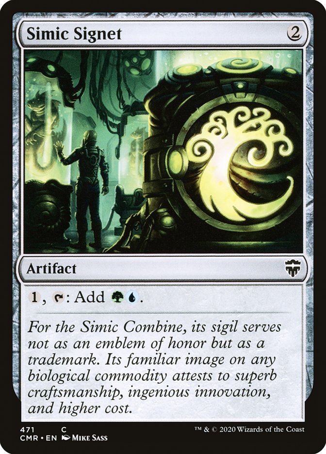 Simic Signet [Commander Legends] | Clutch Gaming