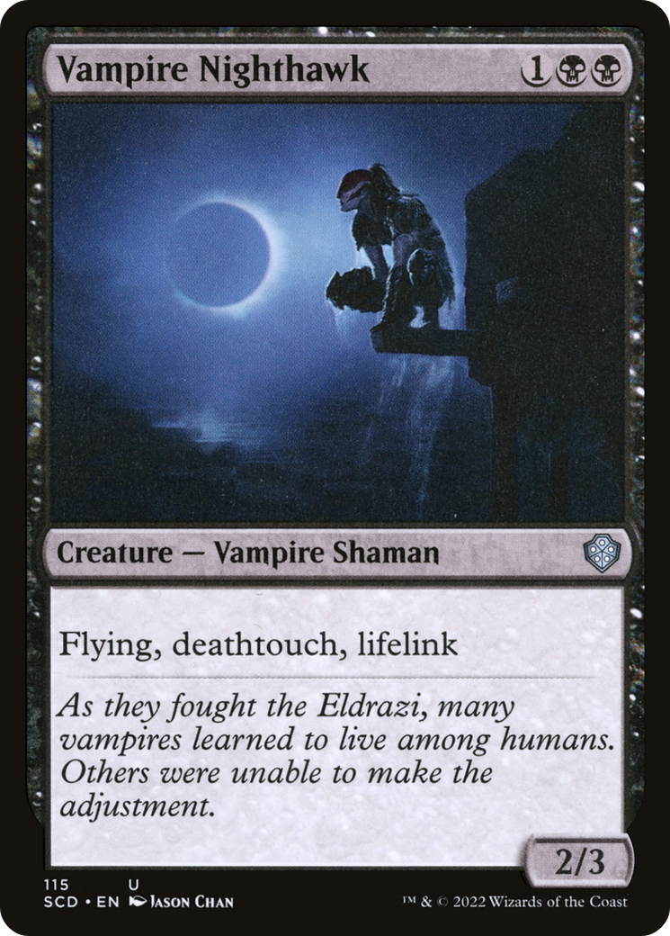 Vampire Nighthawk [Starter Commander Decks] | Clutch Gaming