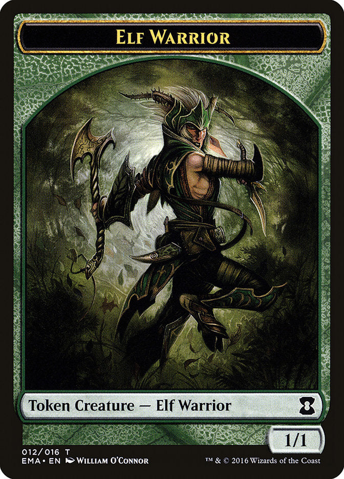 Elf Warrior Token [Eternal Masters Tokens] | Clutch Gaming