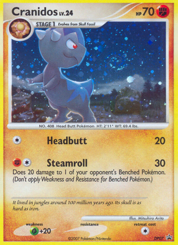 Cranidos (DP07) [Diamond & Pearl: Black Star Promos] | Clutch Gaming