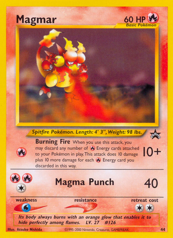 Magmar (44) [Wizards of the Coast: Black Star Promos] | Clutch Gaming