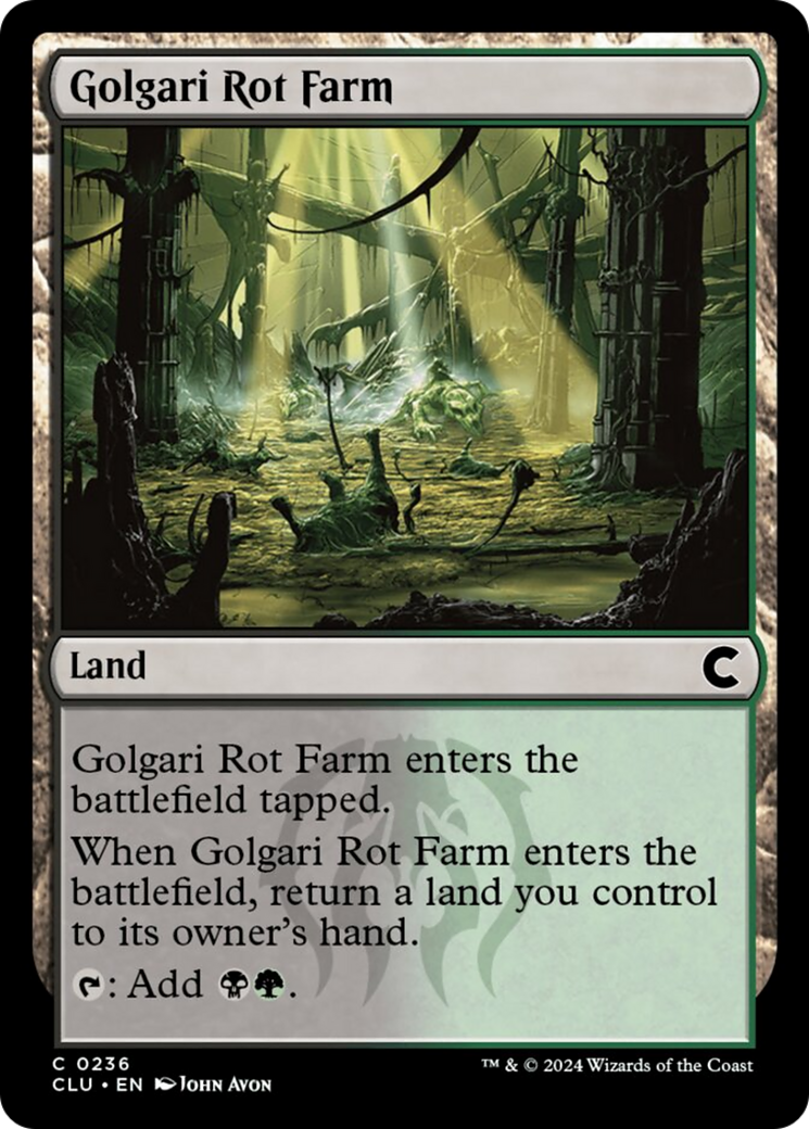 Golgari Rot Farm [Ravnica: Clue Edition] | Clutch Gaming