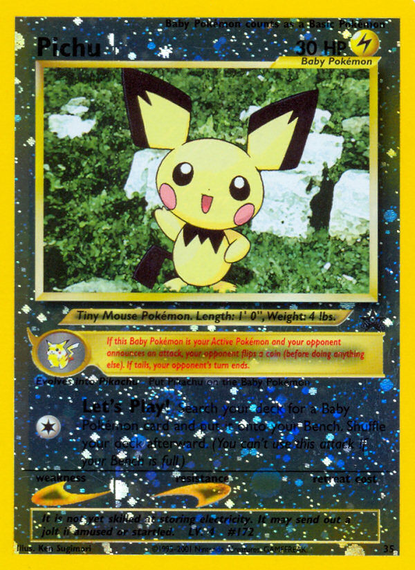 Pichu (35) [Wizards of the Coast: Black Star Promos] | Clutch Gaming