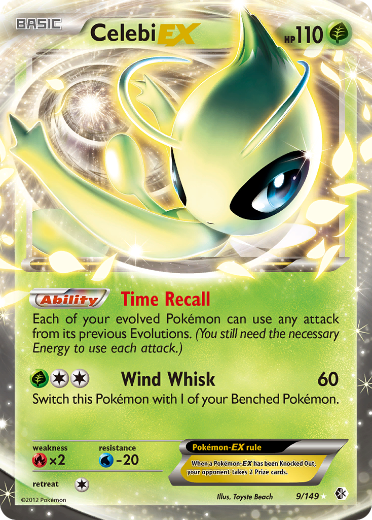 Celebi EX (9/149) [Black & White: Boundaries Crossed] | Clutch Gaming