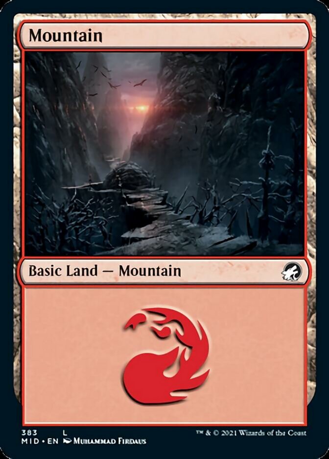 Mountain (383) [Innistrad: Midnight Hunt] | Clutch Gaming