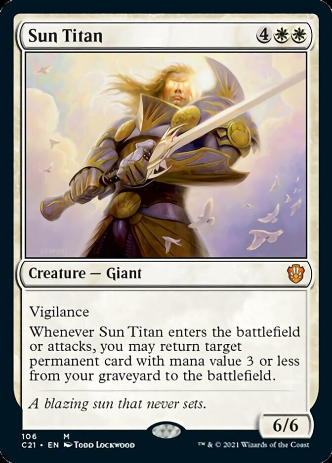 Sun Titan [Commander 2021] | Clutch Gaming