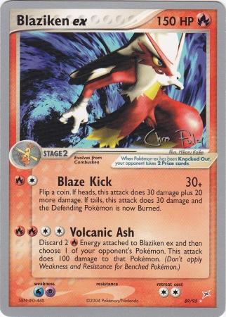 Blaziken ex (89/95) (Blaziken Tech - Chris Fulop) [World Championships 2004] | Clutch Gaming