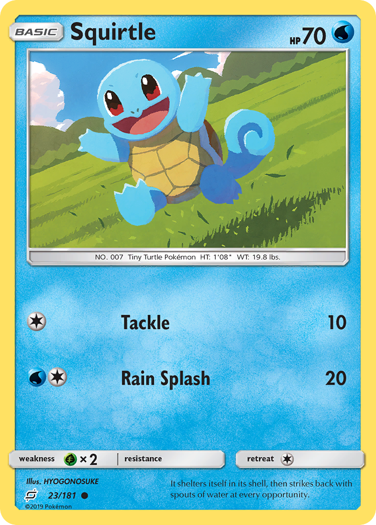 Squirtle (23/181) [Sun & Moon: Team Up] | Clutch Gaming