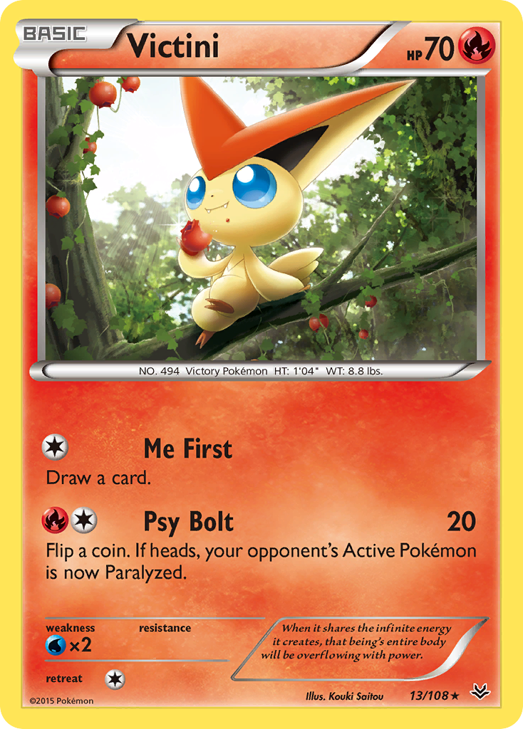 Victini (13/108) [XY: Roaring Skies] | Clutch Gaming