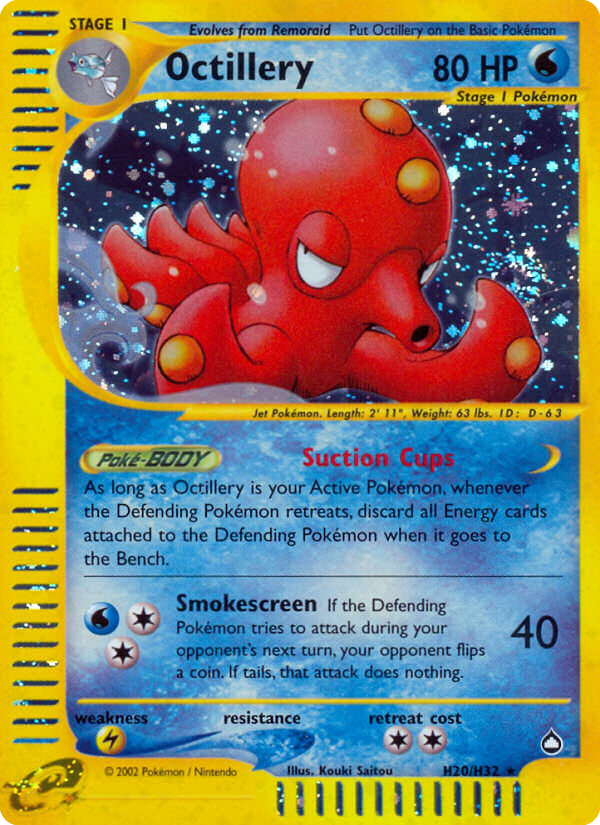 Octillery (H20/H32) [Aquapolis] | Clutch Gaming