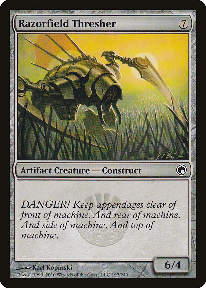 Razorfield Thresher [Scars of Mirrodin] | Clutch Gaming