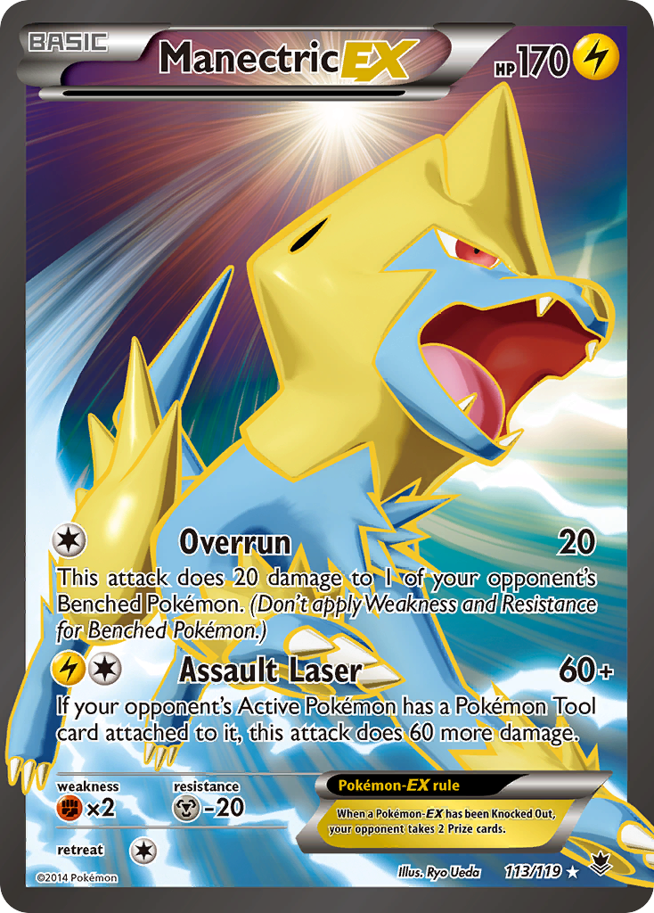 Manectric EX (113/119) [XY: Phantom Forces] | Clutch Gaming