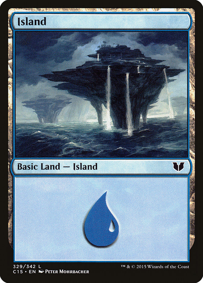 Island (329) [Commander 2015] | Clutch Gaming