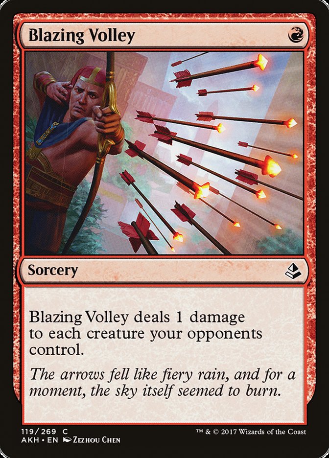 Blazing Volley [Amonkhet] | Clutch Gaming