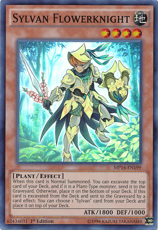 Sylvan Flowerknight [MP14-EN199] Super Rare | Clutch Gaming