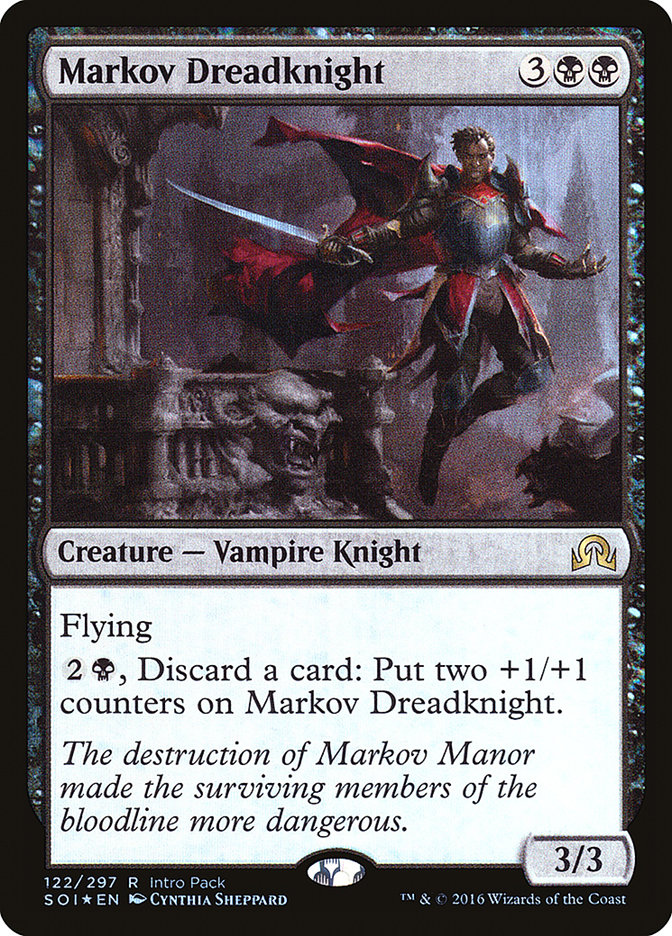 Markov Dreadknight (Intro Pack) [Shadows over Innistrad Promos] | Clutch Gaming